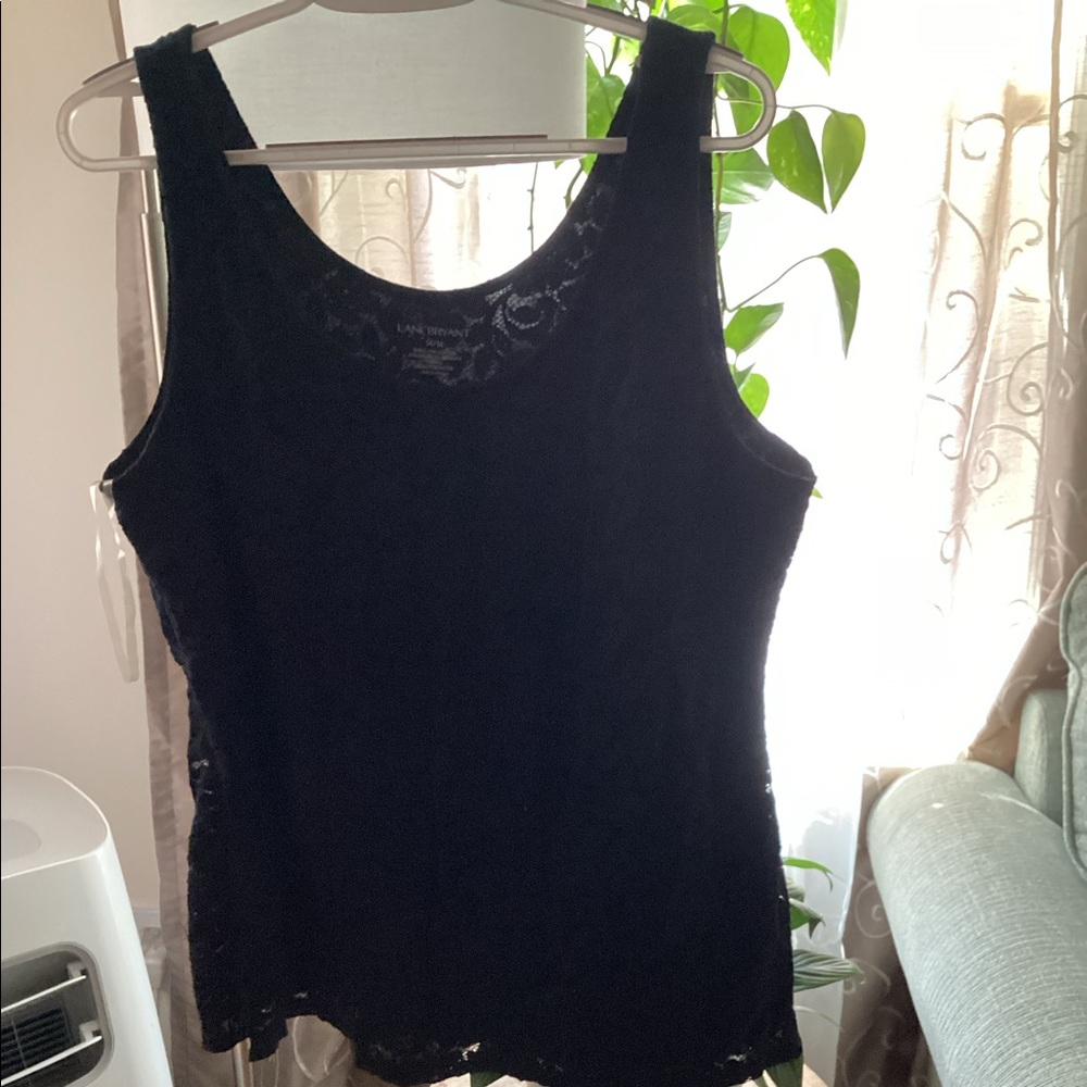 Black lace cami by Lane Bryant Size 14/16